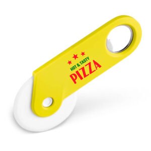 Abridores de Garrafa Cortador de Pizza Amarelo